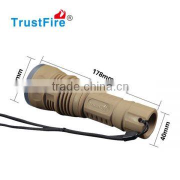 Best Quality Product Nylon Diving Torch Underwater 100 Meters TrustFire DF001 Led Diving Flashlight With CE,FCC Certification photo-3