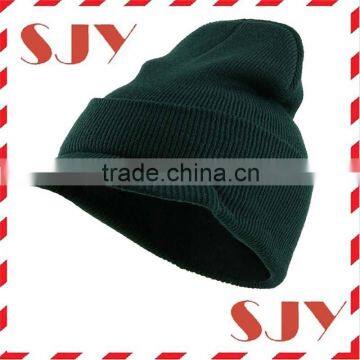 Fashion knitted cotton beret with visor