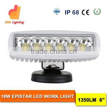 hot sale 18w marine led light bar white 12volt led working light for boats