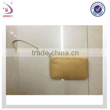 small plastic bead zipper make up bag