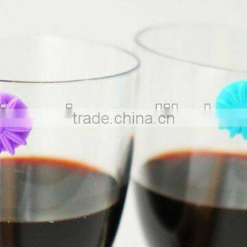 silicone wine glass markers