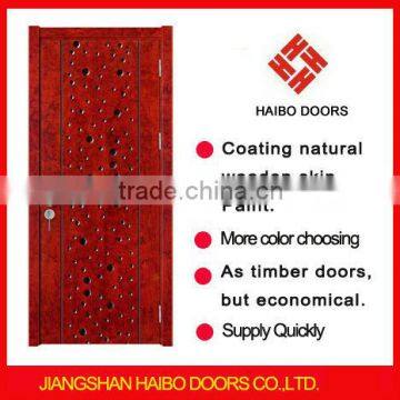Paint decorative Internal Veneer Wooden Door for rooms (PB-207)