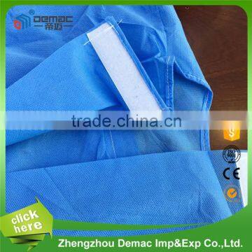 Disposable Nonwoven medical gown non woven surgical gowns disposable gowns