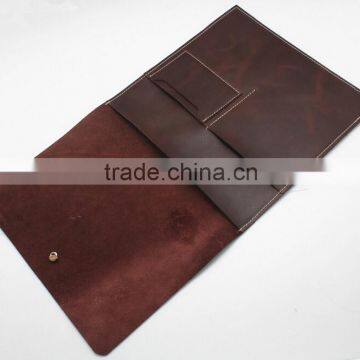 Durable Real Leather Laptop Case With Strap photo-4