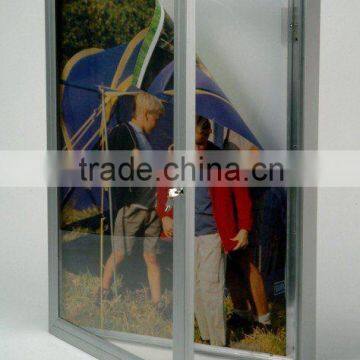 lockable advertising poster display case menu boards (NB-A-0015)