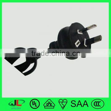 Australia saa power plug,SAA straight plug with power cord