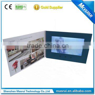 China Regional Wedding Decoration & Gift Use 2.8 Inch LCD Video Brochure photo-3