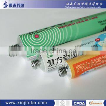 hand cream packaging of aluminum tube