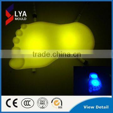 2016 New Styles LED Decorative Garden Park Night Lights Floor Tiles For Adults Color Changing PE Foot Shapes Lamp Sizes photo-2