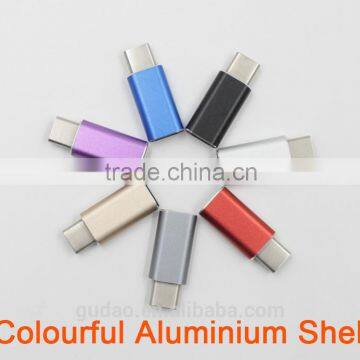 Metal USB 3.1 Type-C Male to Micro USB 5P Female Adapter for Xiaomi 4C NUBIA Z9 Mini Max Elite Lenovo ZUK Z1 Mobile Phone photo-3