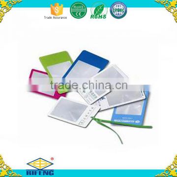 wholesale Christmas gifts custom pvc magnifier