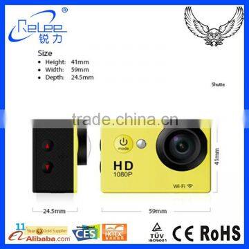 Good Price Wholesale AT83W 2.0 inch 140 degree angle 30m underwater wifi action camera