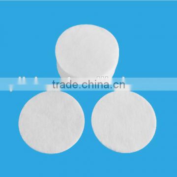 Cleansing round cotton pad