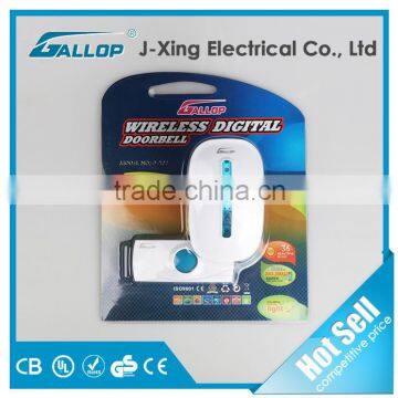 2016 GALLOP Hot sale Doorbells Type and Wireless Digital Doorbell D-130