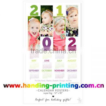 Supply Decorative Wall Calendar Printing