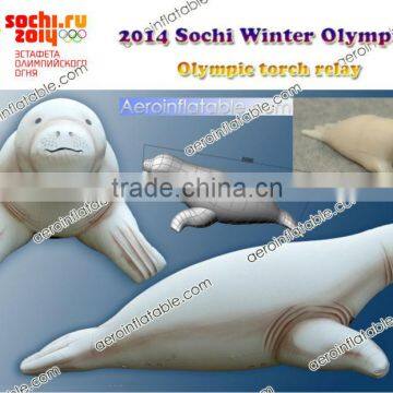 2014 Sochi Winter Olympics Inflatable Large Dolphin Marine Animal photo-3