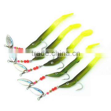 10 PCS 6g Fishing Spoon Lure Sequin Paillette Metal Hard Bait Hook Tackle Culter Mandarinfish Aukua Bass photo-4
