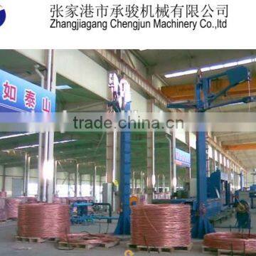 LHD-450-13D Two heads Aluminum Wire Rod Breakdown Machine manufacturer