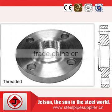 150LB RAISED FACE THREADED FLANGE 304 STAINLESS STEEL