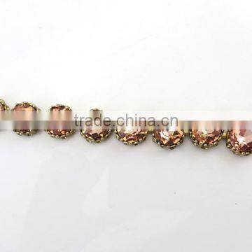 Hot sales custom colored crystal bracelet