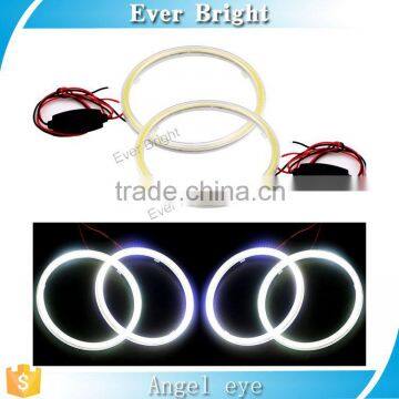 60mm 80mm 90mm 100mm 110mm 120mm White Blue Yellow Colors 120MM 93SMD Led Car Angel Eyes COB Lights up