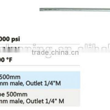 500mm zinc plated/ss extension high pressure lance