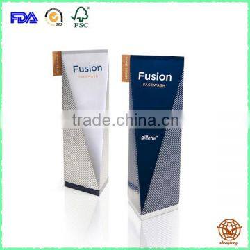 Wholesale Custom Printed Facial wash Packing box ,Folding Syle Packing Box