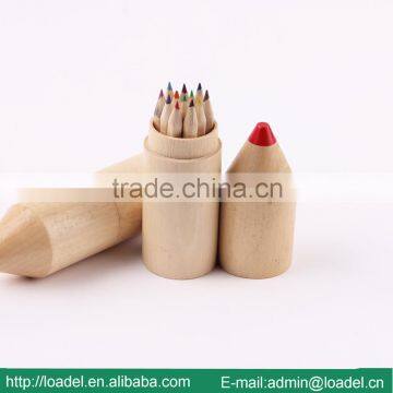 12pcs 3.5" Natural Wooden Pencil Case photo-4