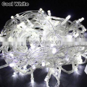 led string light 10M 100led AC220V colorful holiday led lighting waterproof outdoor decoration light christmas light