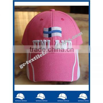 China alibaba factory 100 cotton twill finland bulk baseball cap