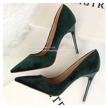 High Heels Dress Women Peep Toe Lady Shoes