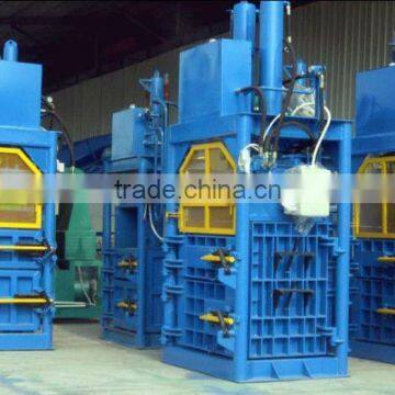 Cardboard baling press machine