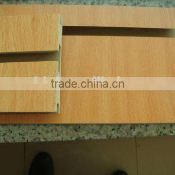 Sloted Furniture Melamine Board in High Quality