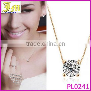 2014 Fashion Trend Elegant Diamond Necklace Delicate Pictures