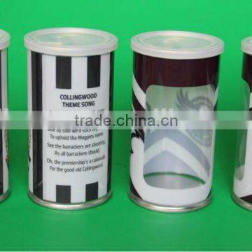 socks PVC plastic container with color printing and clear window