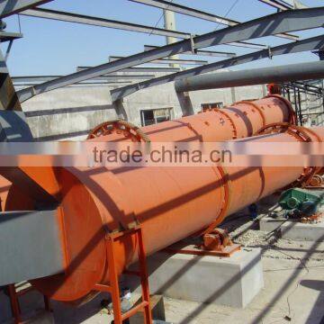 Poultry manure organic fertilizer pellets coating machine