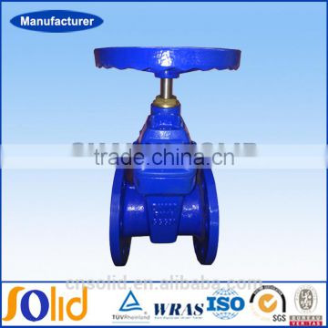 Ductile iron Resilient seated Non Rising Stem Gate valve PN16 DN100