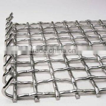 Crimped steel wire mesh