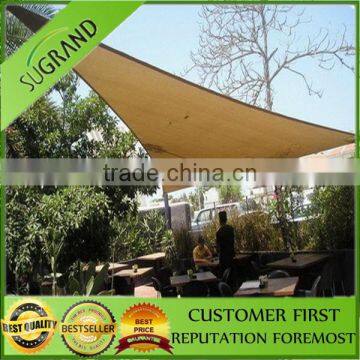 Balcony HDPE shade sail carport