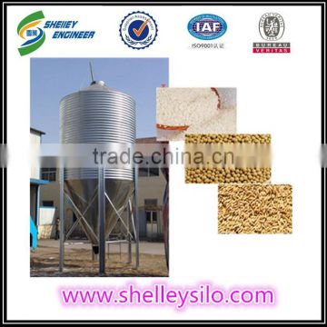 Poultry feed storage grain steel silos