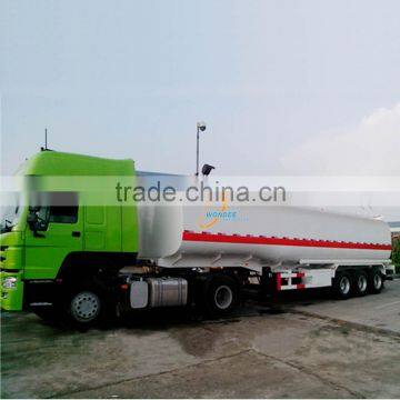3 Axles 40000 Liters Fuel Oil Tanker Tank Semi Trailer photo-2
