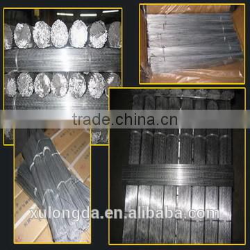 electric galvanized iron binding wire Q195/cut straight wire/U Type Wire to India