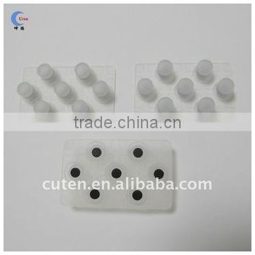 OEM 7Key Clear Conductive Rubber Switch