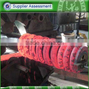 Automobile suspension spring making machine, spring coiling machine