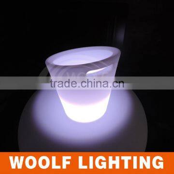 Color Changing PE Plastic Flower Pot Garden Waterproof Glowing Led Outdoor Garden Flower Pots for Outdoor photo-6