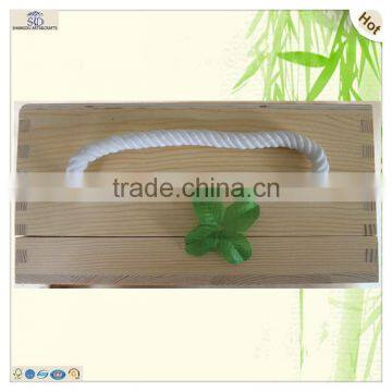 Printed Logo Window Door House Shaped Wine Box photo-2