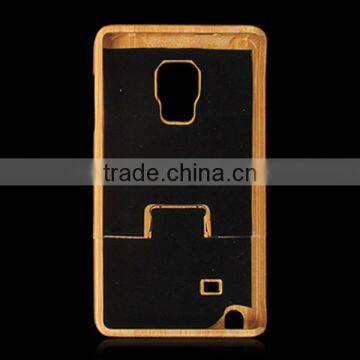 Custom Logo Bamboo Case ,two Parts Design Phone Case for Samsung Note Edge photo-6