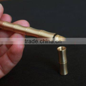 High End Brass Pen for Business Gift,Bamboo Shape Metal Pen photo-4