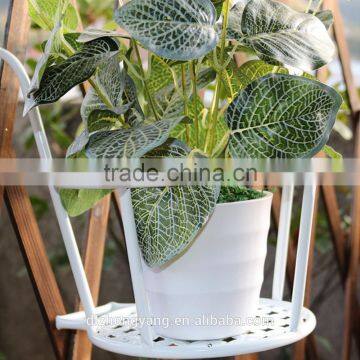 Bold Hanging Basket Indoor Outdoor Plant Metal Corner Hanging Flower Pot Stand photo-2