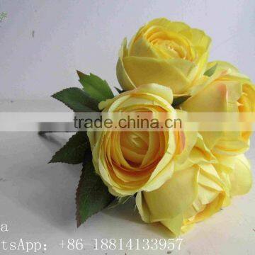 Bulk Artificial Rose Flower Six Heads Flower Rose photo-4